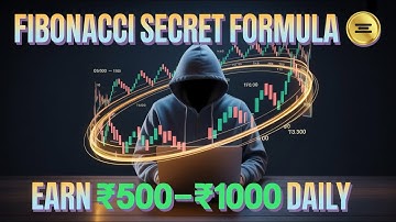 Advanced Fibonacci Trading Techniques 🤫 | Earn ₹500–₹1000 Daily #trading
