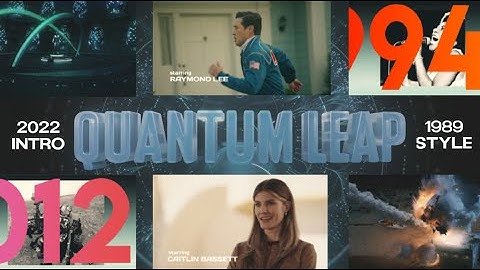 Quantum Leap 2022 Intro in 1989 Style: A Tribute to a Show Cancelled Too Soon