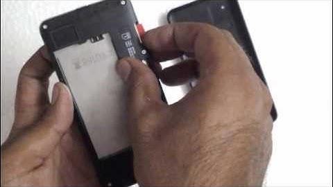 How to insert sim & memory card in Nokia lumia 630