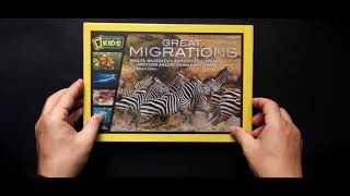 Great Migrations: ...Amazing Animals on the Move, by Elizabeth Carney (biology book reading)