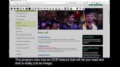 Using Read and Write Chrome Extension, Part 1