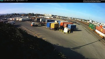 BriefCam for operations: Monitoring freight - original video