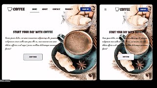 how to make a responsive landing page amazing Project using html css & js