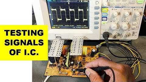 {715} How To Test Output Signal of IC Integrated Circuit
