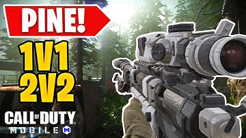 PINE in COD Mobile! AWESOME 1v1 and 2V2 Map!