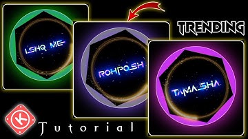 New Trending Black Screen Video Status Editing | Kinemaster Trend Videos Edits Tutorial | S_C 2022|