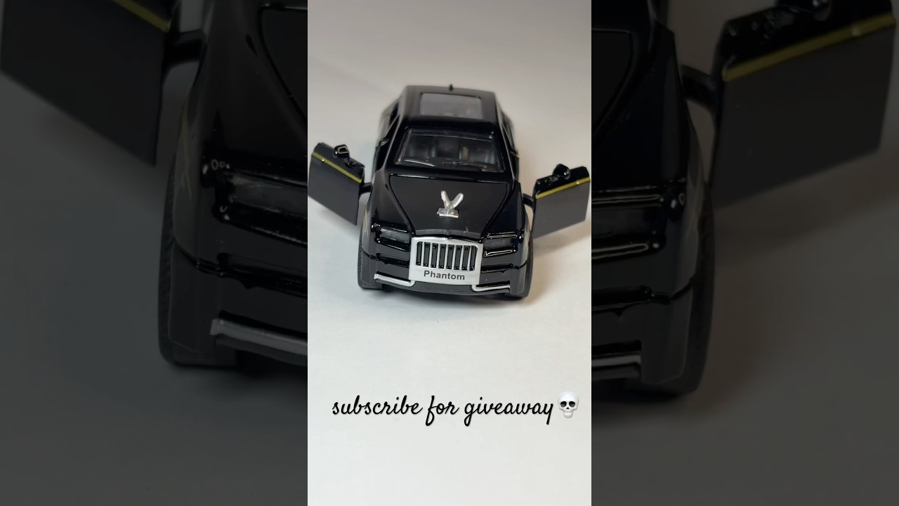 Rolls-Royce Phantom Diecast Scale Car Review | Luxury in Miniature💀 