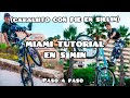 Miami tutorial en 5 min caballito con pie en sillin