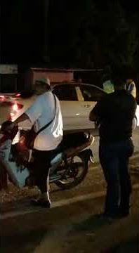 Nak takut kan orang las kena cekup dengan polis