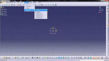 #CATIA V5 #SKETCHER -4 #  OPERATION TOOLS (corner, chamfer ,relimitations)