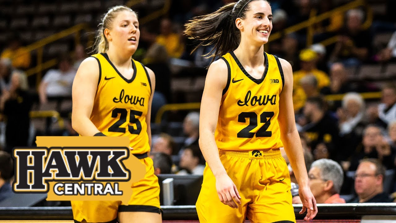 Iowa women's basketball zooms by Evansville to set program scoring