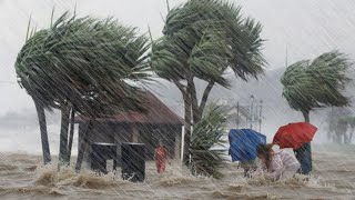 Indonesia on the Brink! Terrifying Super Typhoon Smashes and Destroys Rural Life