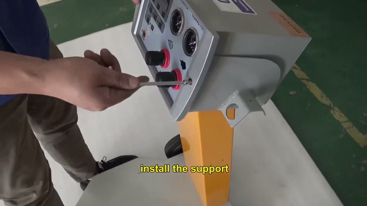 COLO-668 Powder Coating Gun System Installation