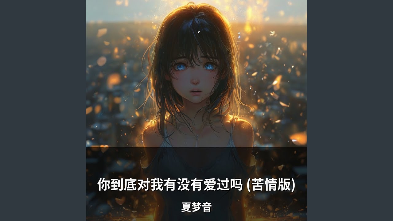 你到底对我有没有爱过吗 (苦情版)