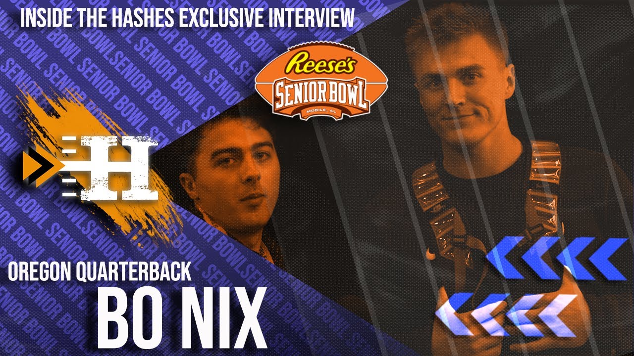 Exclusive: Bo Nix Oregon QB || 2024 Senior Bowl on Their Journey