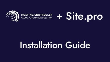 Hosting Controller Website Builder — Site.pro plugin installation guide
