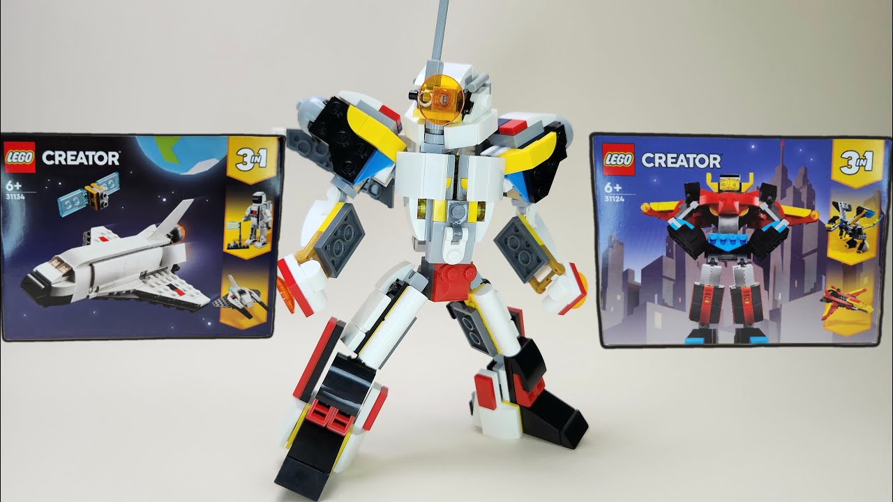 Lego 31134 + 31124 (Robot) - YouTube