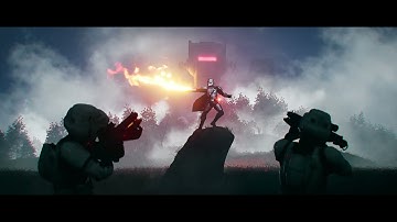 Epic Mandalorian Cinematic Animation in Unreal Engine 5 & Blender