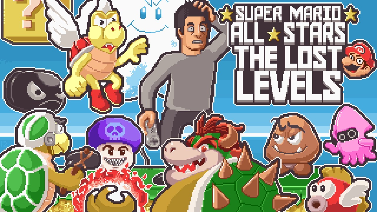 Super Mario All Stars: The Lost Levels (SNES) Full Playthrough