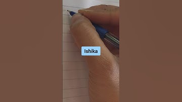 Ishika #happy #handwriting #beautiful #tipsandtrick #request #name #art #artist @WriteItUp3