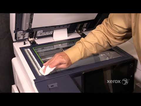 Xerox® AltaLink® B8090 Family Cleaning the Constant Velocity Transfer Glass CVT