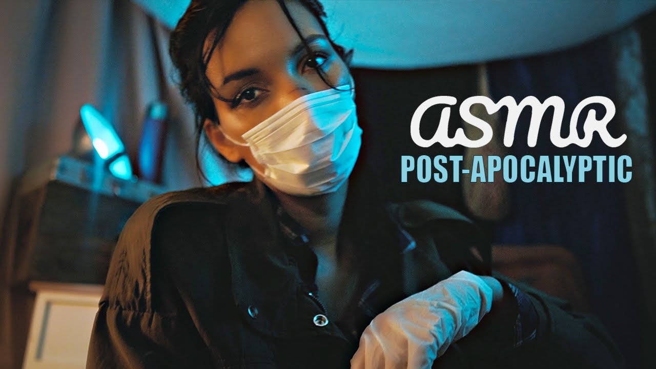 ASMR Francais 🦠 POST-APOCALYPTIQUE • Une survivante te soigne (Attention personnelle, Soin) Pluie 🔈☔