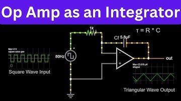 Op Amp as an Integrator - Understanding the Basics | Operational Amplifier | Electrical Engineering