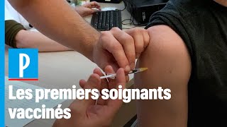 Covid-19 : les soignants vaccinés veulent donner l'exemple aux Français et... A leurs collègues