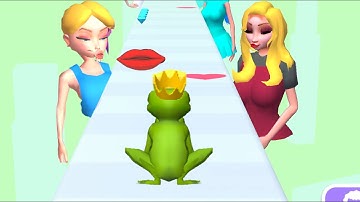 MAX LEVEL İn FROG PRİNCE RUSH🐸All Levels Gameplay Walkthrough Android İOS