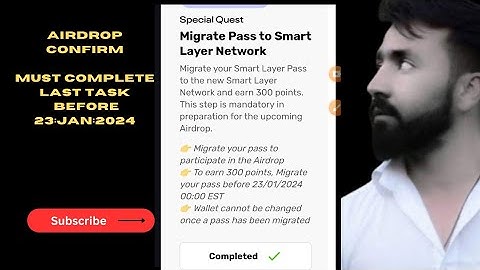 smart layer airdrop confirmed | complete final task | #crypto wise man