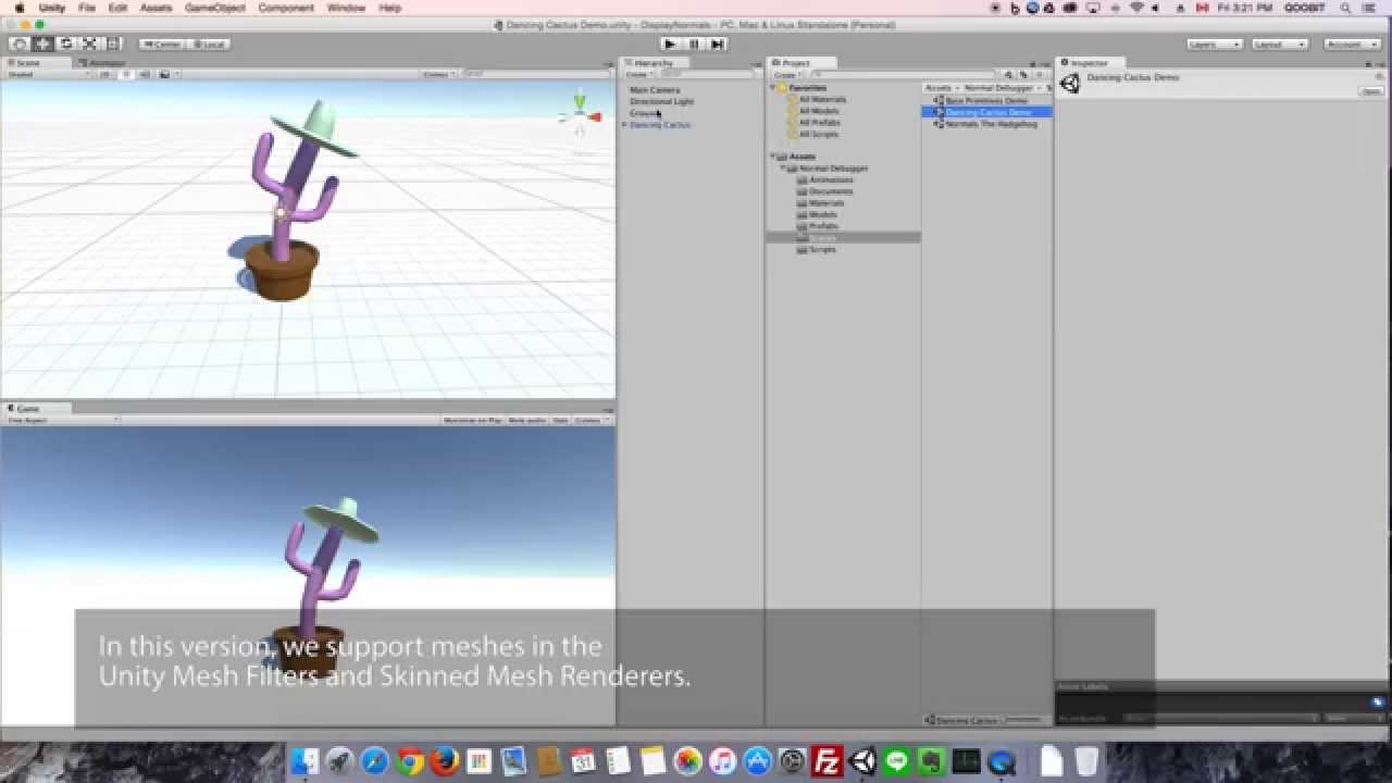 Mesh Normals Debugger / Reverser v1.0 - Unity Asset Store - YouTube