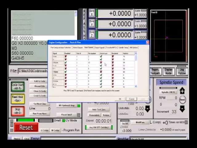 MACH 3 CNC CONTROL SOFTWARE TUTORIAL 2 THE INTERFACE 