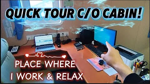 Vlog#3_REVIEW THE C/O CABIN. Place where I work  and relax for the months! 
