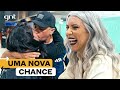 Mãe e filho se despedem de família e amigos em busca de nova vida 🥺| Chegadas e Partidas | GNT