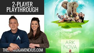 Ark Nova Board Game Playthrough Review