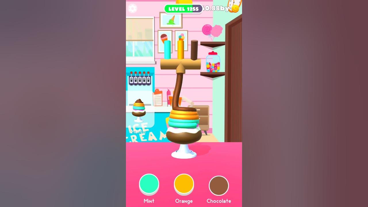 Icecream level 1255🤪🍧 YouTube