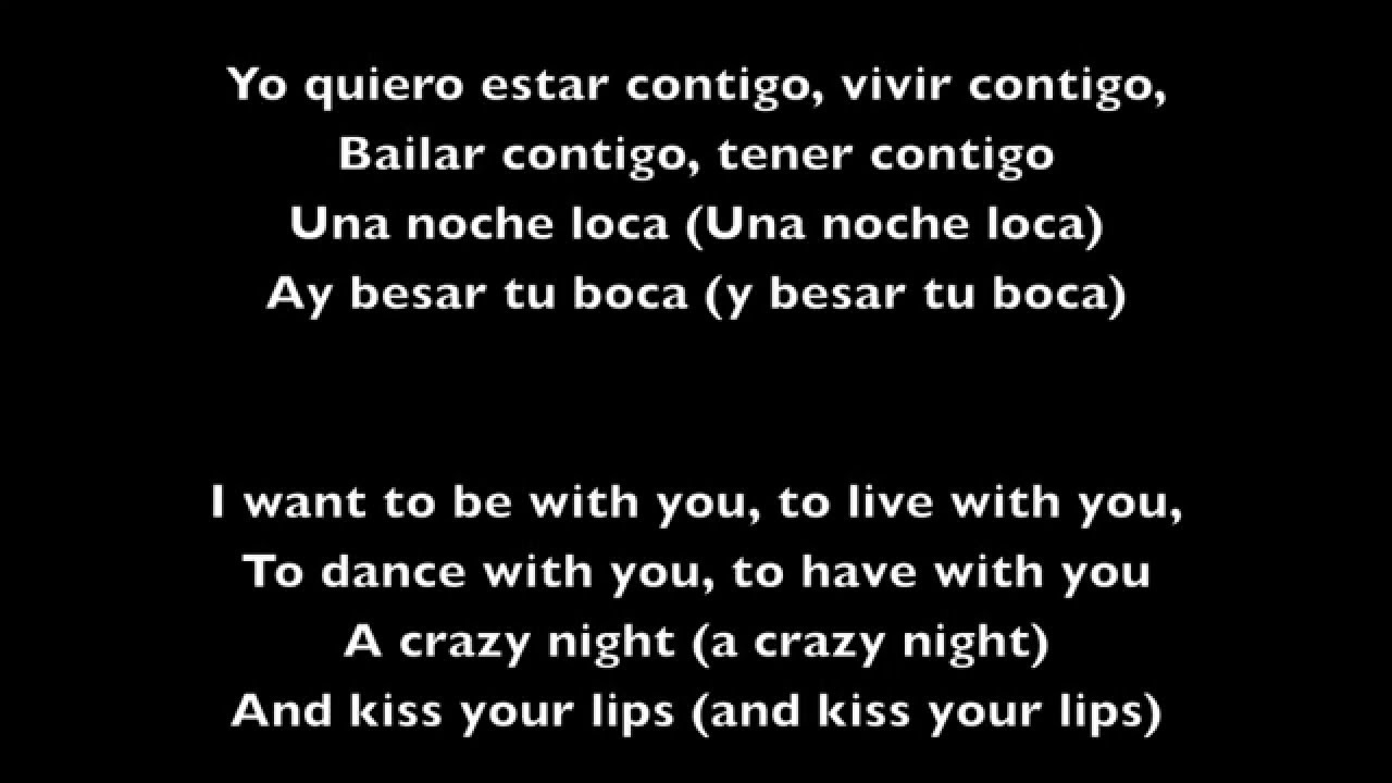 Enrique Iglesias   Bailando Spanish Version Lyrics in Spanish and English HD