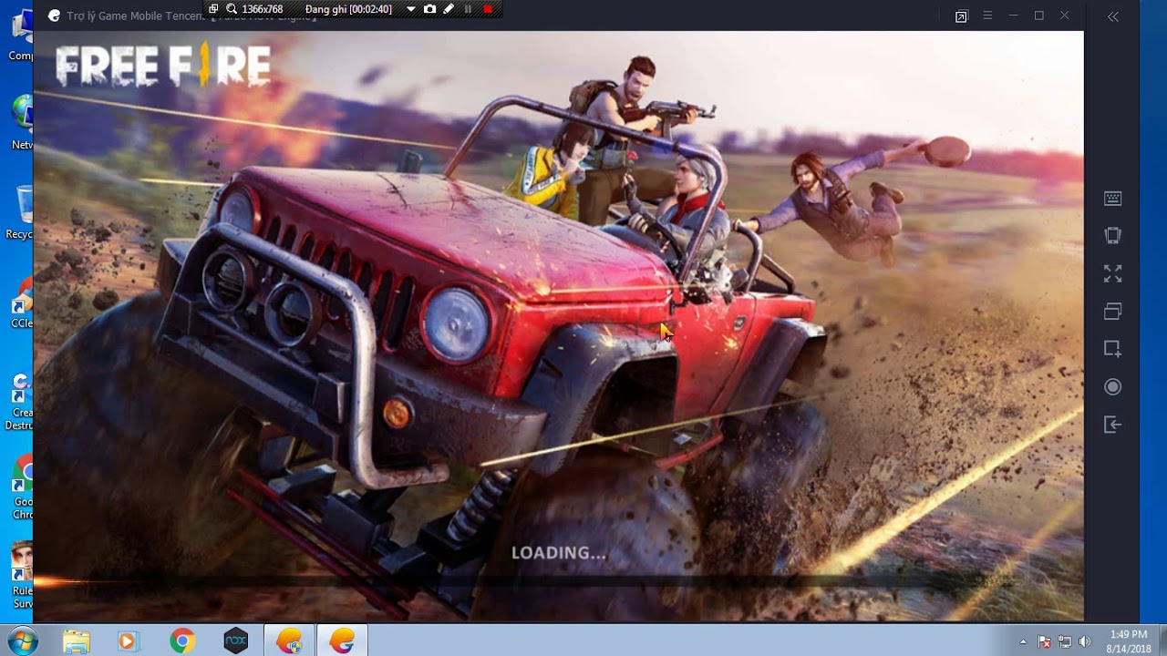 Cách tải free fire trên giả lập tencent gaming buddy - YouTube