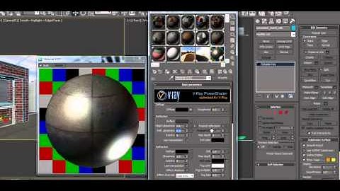 Creating an Environment in 3d Max using Vray; part 6 (1)