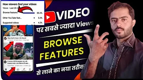 youtube video ko browse feature me kaise laye 2024 | Browse feature kya hota hai | browse feature