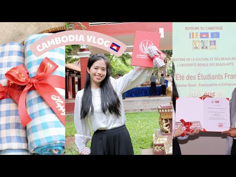 VLOG ĐI CAMPUCHIA ep.4 | vlog nói tiếng Anh, trình bày dự án, phố ăn chơi Bassac Lane