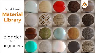Create Material Libraries in blender - Beginner guide screenshot 5