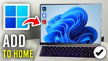 How To Add Apps To Laptop or PC Home Screen - Easy Guide