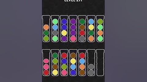 【Ball Sort Puzzle】Level.271