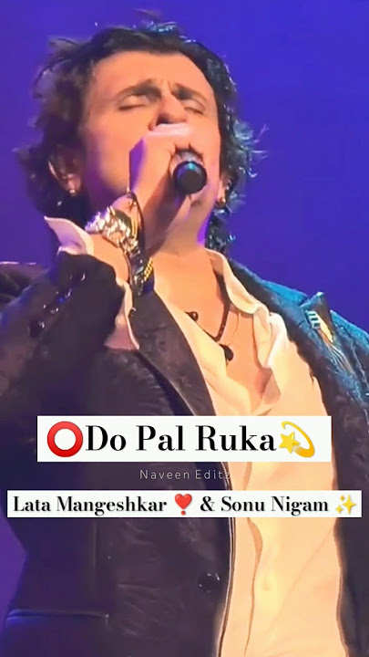 Do Pal | Sonu Nigam | Lata Mangeshkar | #shorts #veerzara #status #song