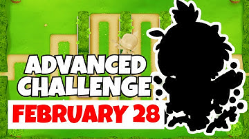 BTD6 Advanced Challenge | No Micro Needed | February 28, 2022