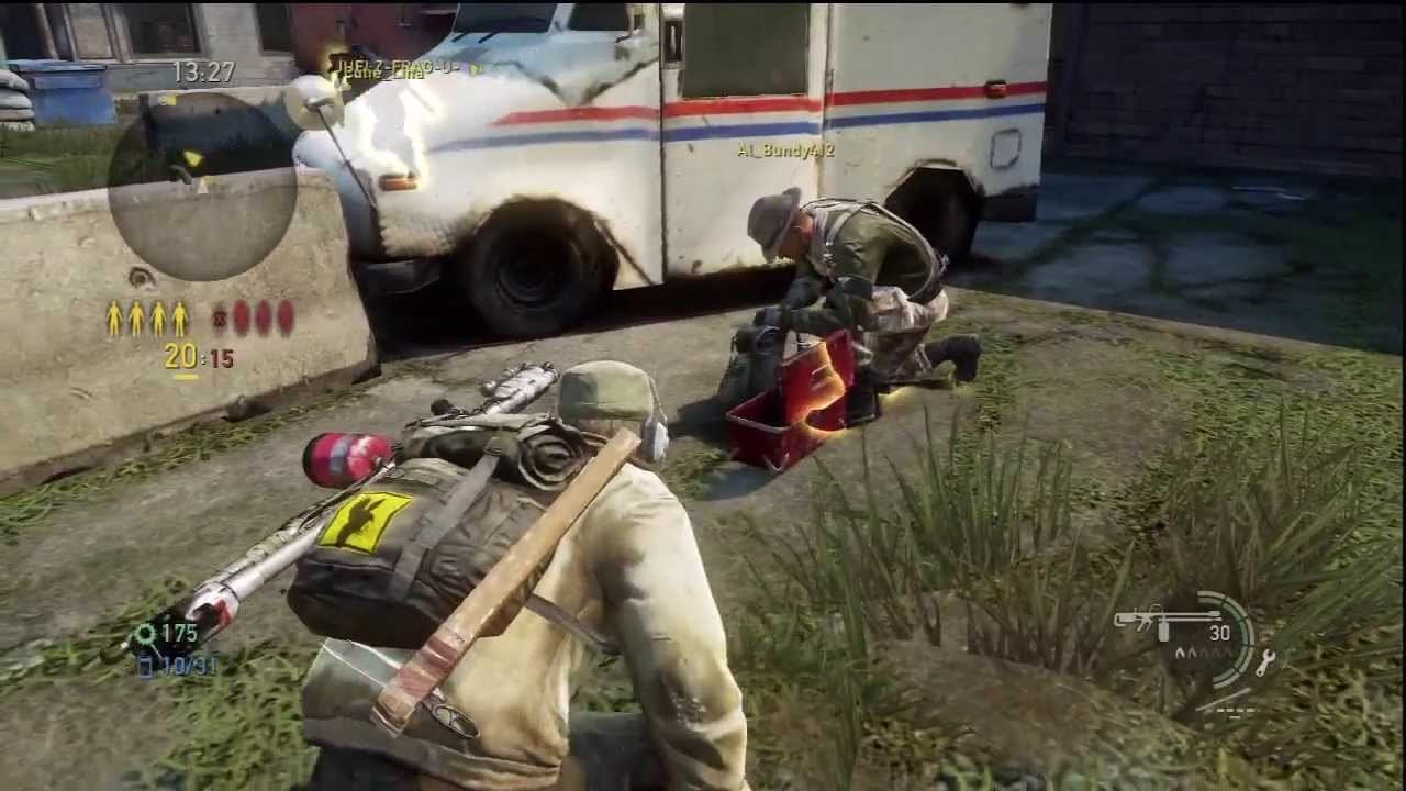 The Last of Us Multiplayer - Flamethrower gameplay 3