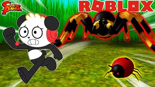 Battling BIGGEST BUGS in Roblox Little World Let's Play with Combo Panda