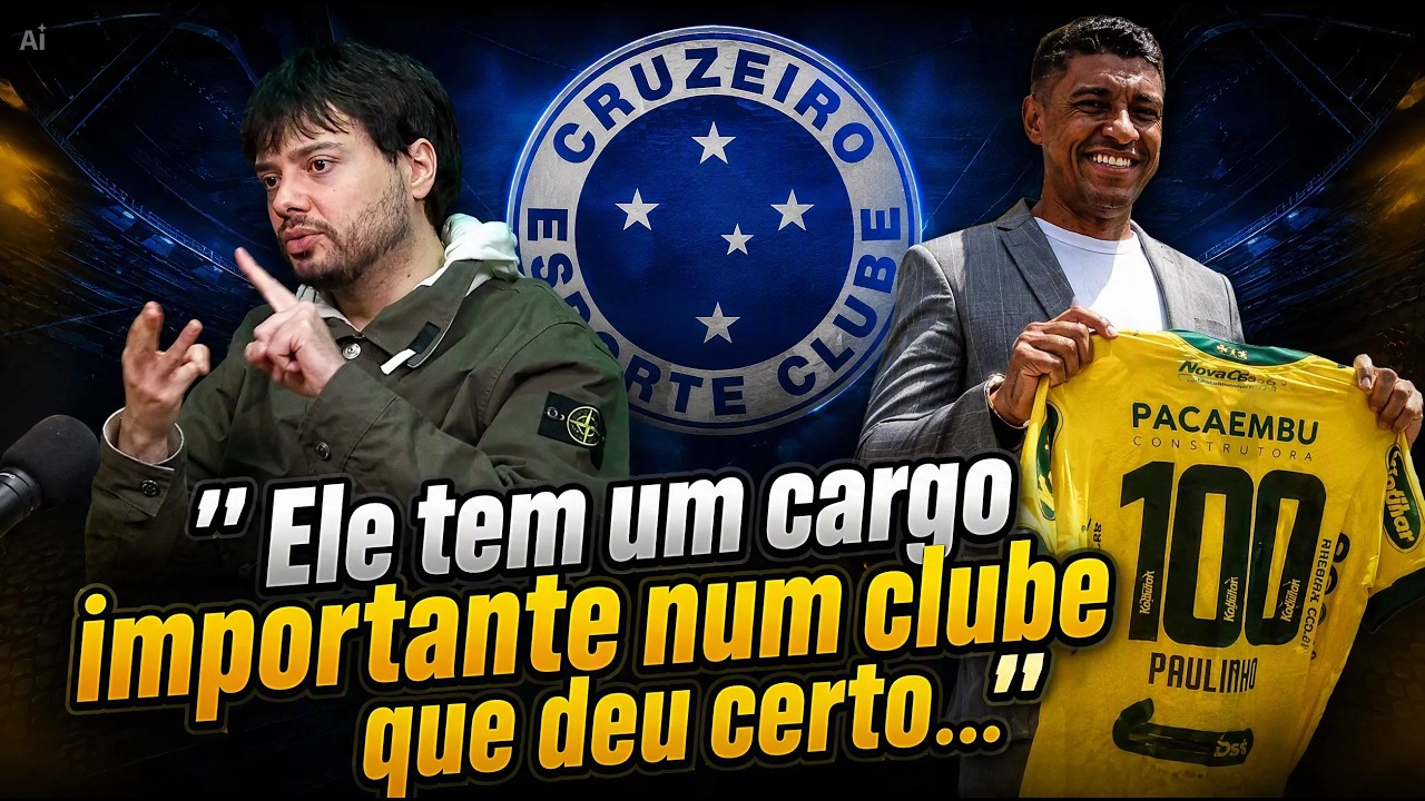 Paulinho é uma boa opção para os bastidores do Cruzeiro? #Cruzeiro #Contratação