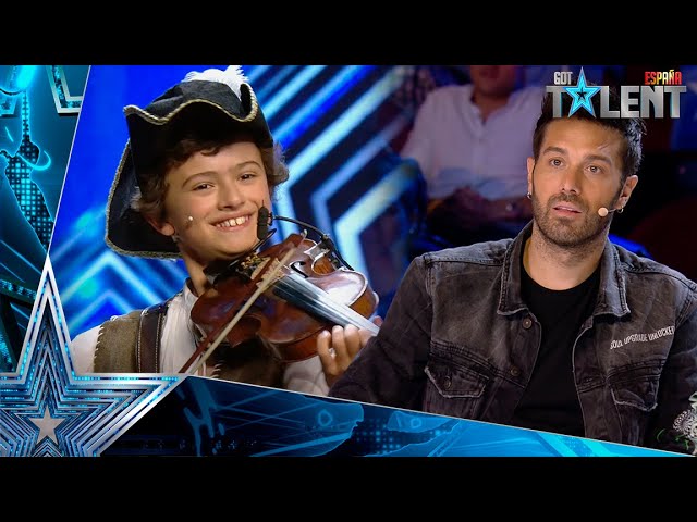 VIRAL ALERT! Marceló Ré, VIOLIN CHILD that shocks you | Auditions | Spain's Got Talent 2021 YouTube